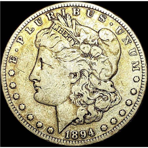 1894-S Silver Morgan Dollar LIGHTLY CIRCULATED