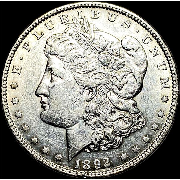 1892-S Silver Morgan Dollar CLOSELY UNCIRCULATED