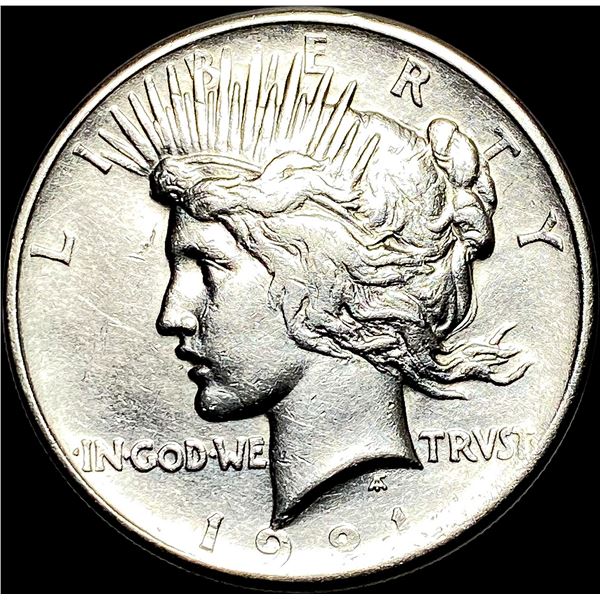 1921 Silver Peace Dollar CLOSELY UNCIRCULATED