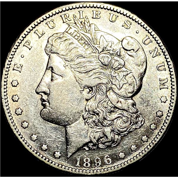 1896-S Silver Morgan Dollar CLOSELY UNCIRCULATED