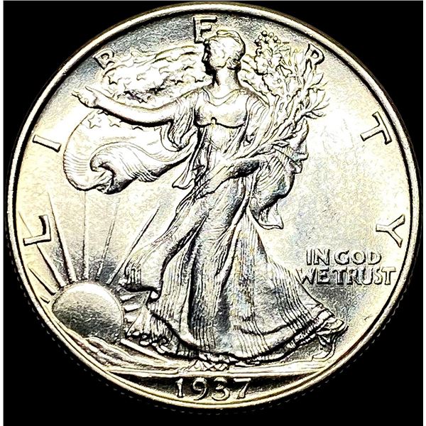 1937 Silver Half Dollar (Walking Liberty) UNCIRCULATED