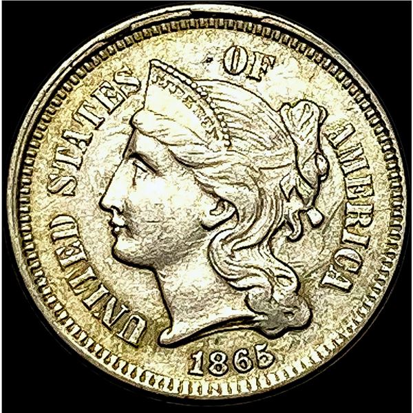 1865 Nickel Three-Cent Piece UNCIRCULATED