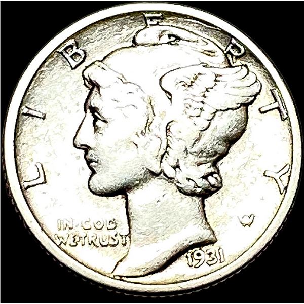 1931 Mercury Dime CLOSELY UNCIRCULATED