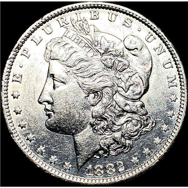 1882-S Silver Morgan Dollar CLOSELY UNCIRCULATED