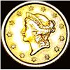 Image 1 : 1852 Gold $1 Type 1 Liberty Head CHOICE AU