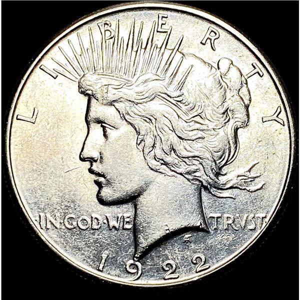 1922 Silver Peace Dollar LIGHTLY CIRCULATED