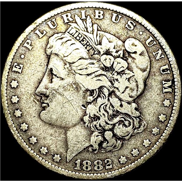 1882 Morgan Silver Dollar NEARLY UNCIRCULATED
