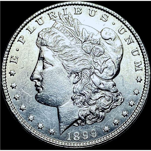1899-S Silver Morgan Dollar CHOICE AU