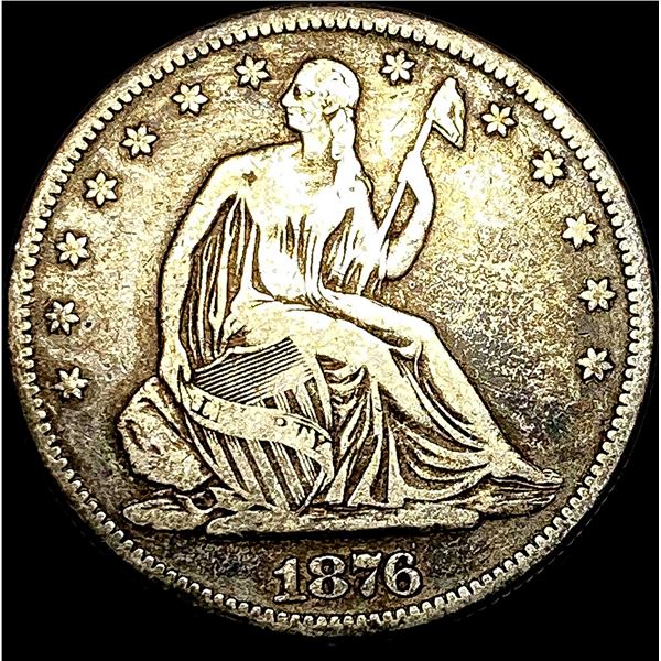1876-O Silver Half Dollar LIGHTLY CIRCULATED
