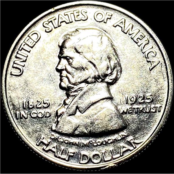 1925 Silver Fort Vancouver Centennial Half Dollar CLOSELY UNCIRCULATED