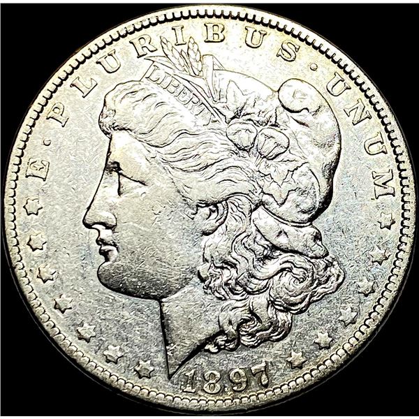 1897-O Silver Morgan Dollar NEARLY UNCIRCULATED