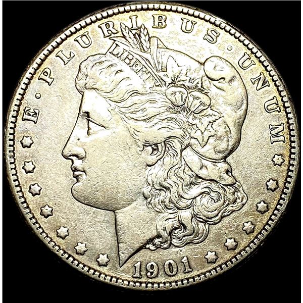 1901-S Silver Morgan Dollar NEARLY UNCIRCULATED