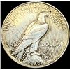 Image 2 : 1927 Peace Silver Dollar NEARLY UNCIRCULATED