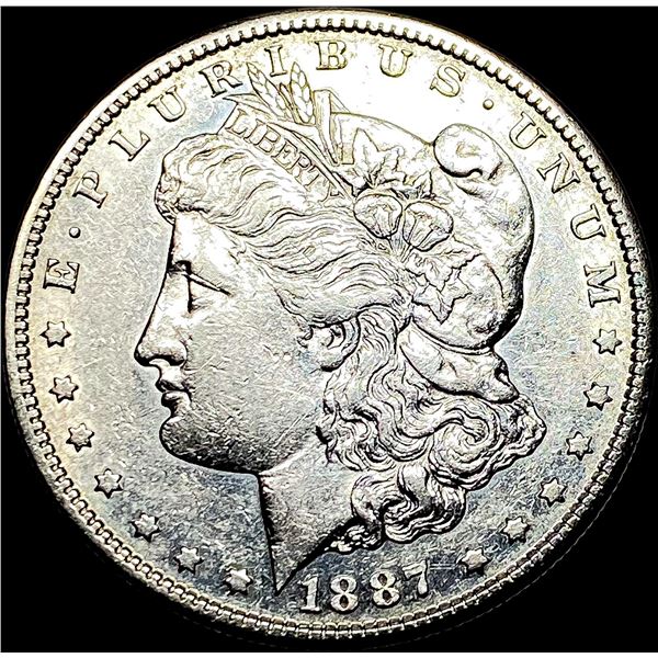 1887-S Silver Morgan Dollar CLOSELY UNCIRCULATED
