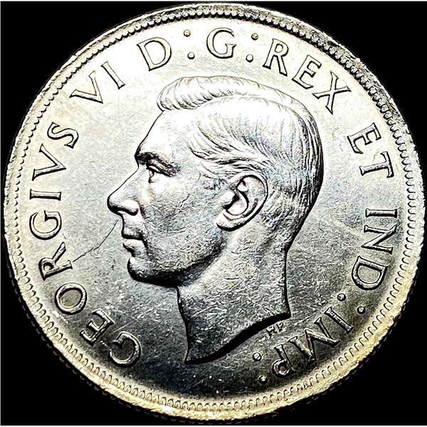 1937 Canada Silver Dollar CLOSELY UNCIRCULATED