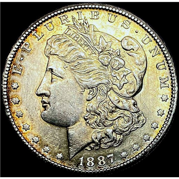 1887 Silver Morgan Dollar CHOICE AU