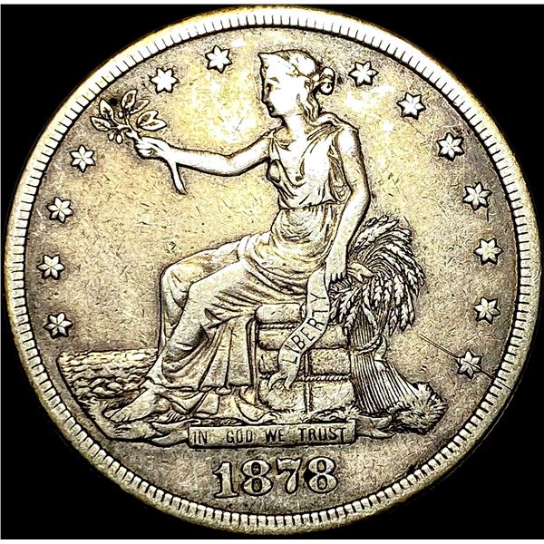 1878-S Silver Trade Dollar LIGHTLY CIRCULATED