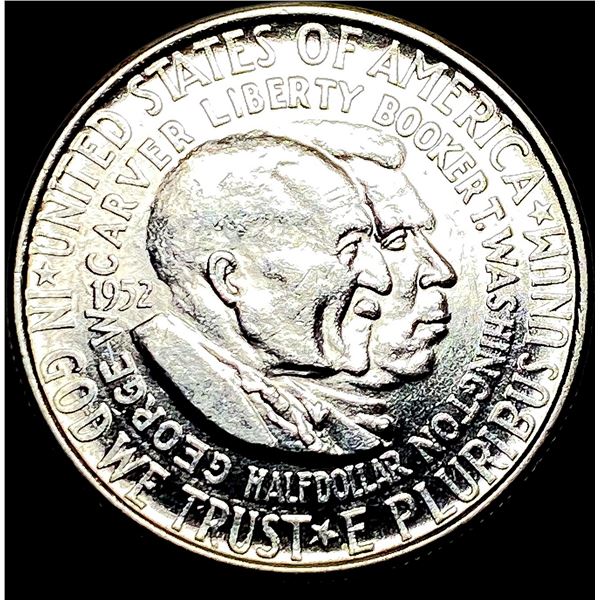 1952 Silver Half Dollar Booker T. Washington/Carver UNCIRCULATED