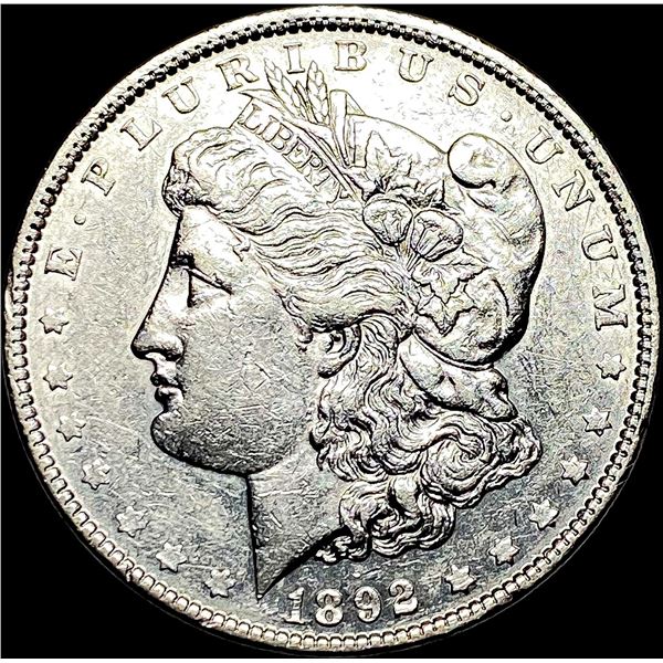 1892-S Silver Morgan Dollar CLOSELY UNCIRCULATED