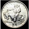 Image 1 : 1925 Silver Stone Mountain Half Dollar CLOSELY UNCIRCULATED