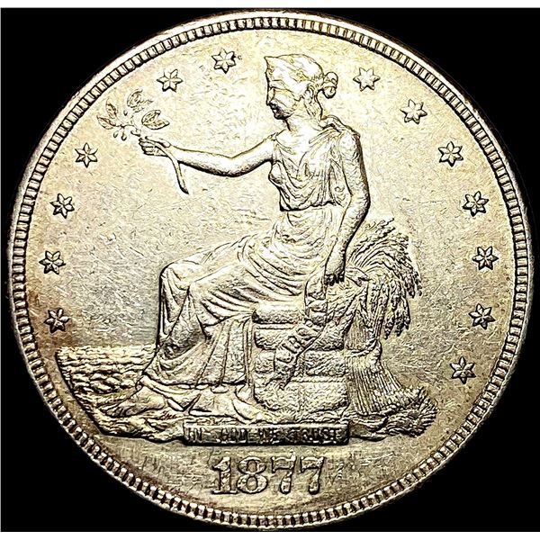 1877-S Silver Trade Dollar CLOSELY UNCIRCULATED