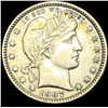 Image 1 : 1907 Barber Silver Quarter NEARLY UNCIRCULATED