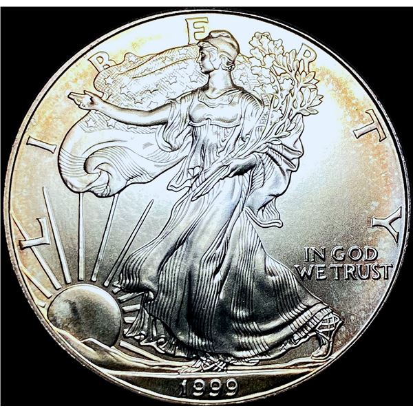 1999 1 oz Silver American Eagle $1 SUPERB GEM BU