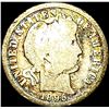 Image 1 : 1896-O Silver Barber Dime NICELY CIRCULATED