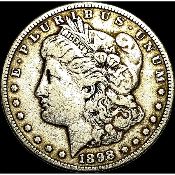 1898-S Silver Morgan Dollar HIGH GRADE