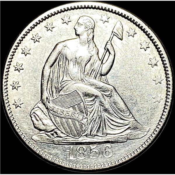 1856 Seated Liberty Half Dollar CLOSELY UNCIRCULATED