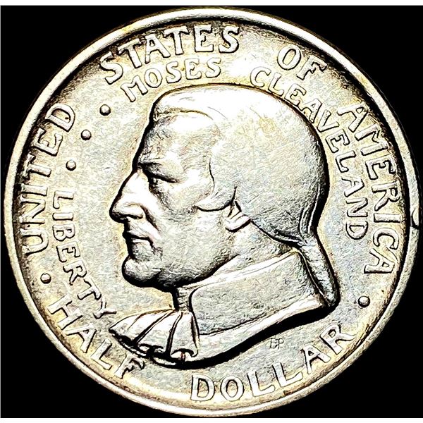 1936 Silver Half Dollar Cleveland Centennial CLOSELY UNCIRCULATED
