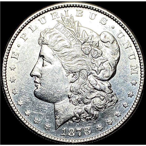 1878-S Silver Morgan Dollar CLOSELY UNCIRCULATED