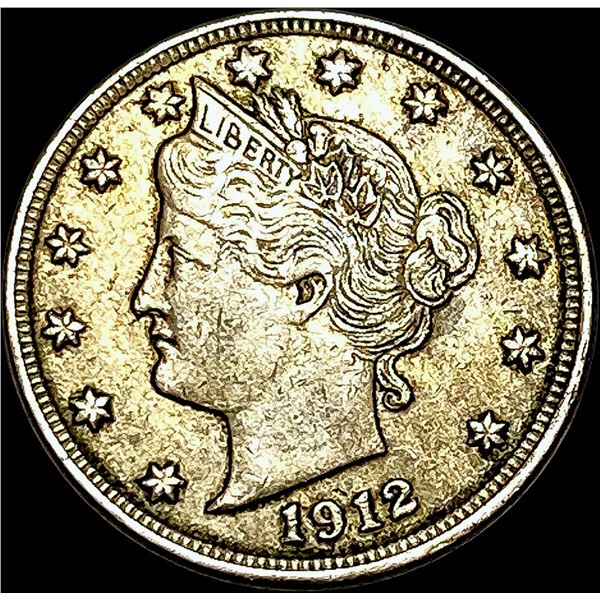 1912 Liberty Head Nickel CLOSELY UNCIRCULATED