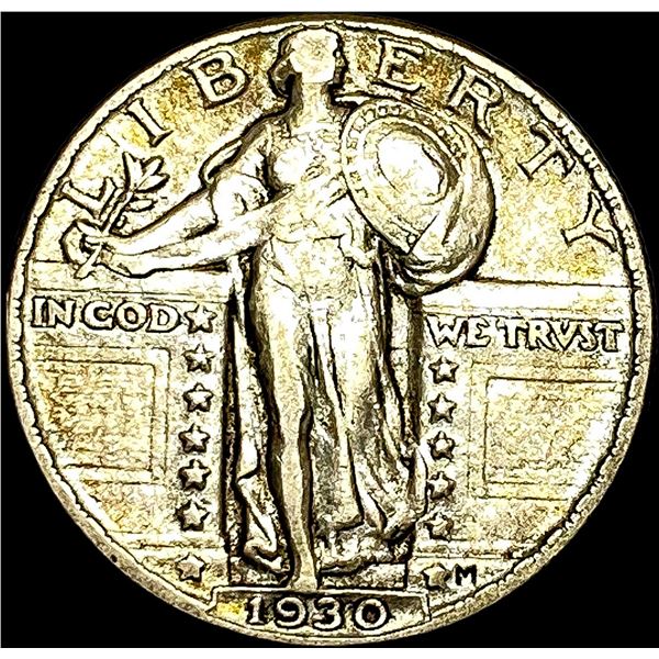 1930 Standing Liberty Silver Quarter NEARLY UNCIRCULATED