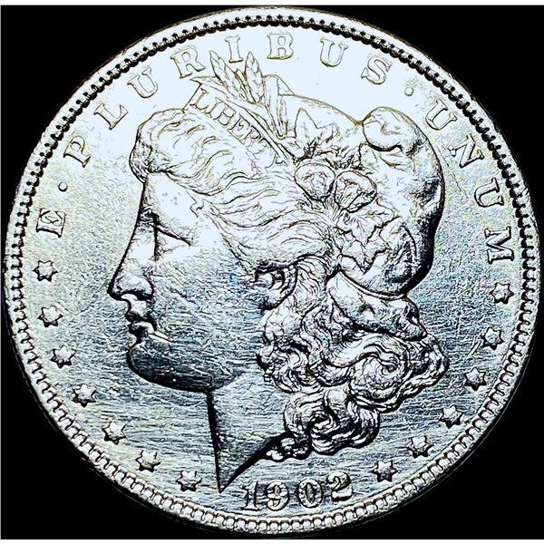 1902-S Silver Morgan Dollar CHOICE AU