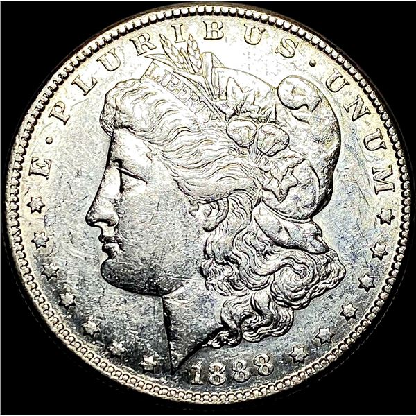 1888-S Silver Morgan Dollar CLOSELY UNCIRCULATED