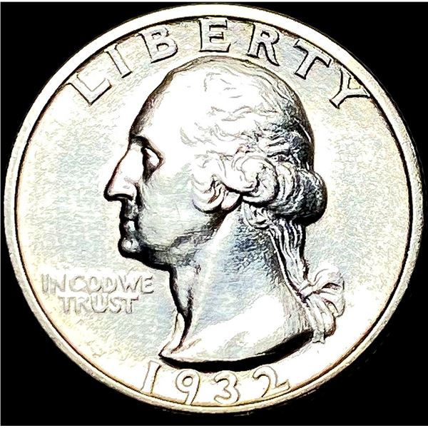 1932 Silver Washington Quarter CLOSELY UNCIRCULATED