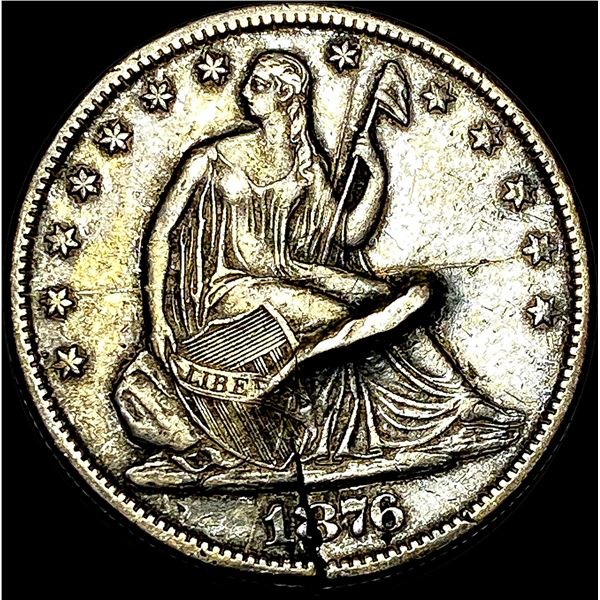 1876-CC Silver Half Dollar HIGH GRADE