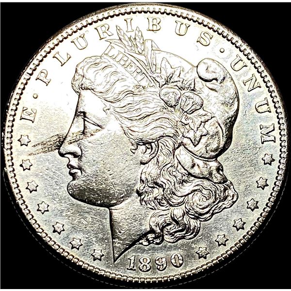 1890-S Silver Morgan Dollar CLOSELY UNCIRCULATED