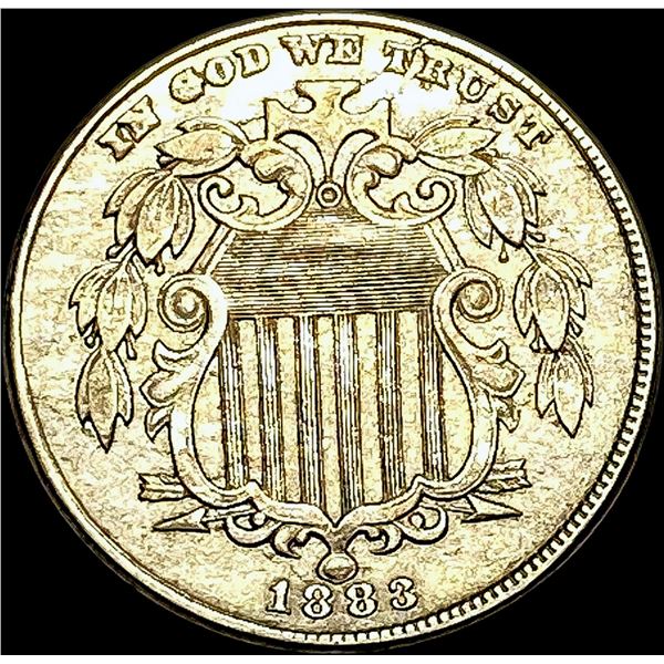 1883 Shield Nickel CLOSELY UNCIRCULATED
