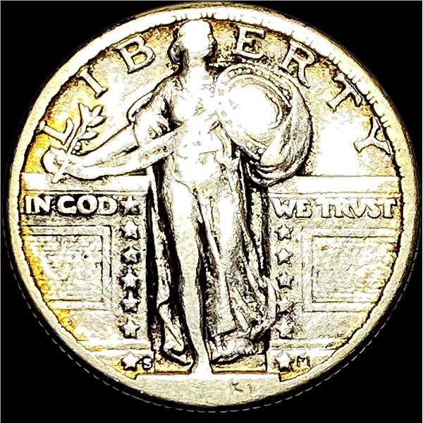 1928-S Silver Standing Liberty Quarter NEARLY UNCIRCULATED