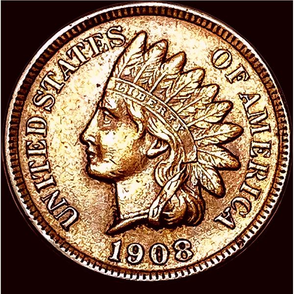 1908-S Indian Head Cent CLOSELY UNCIRCULATED