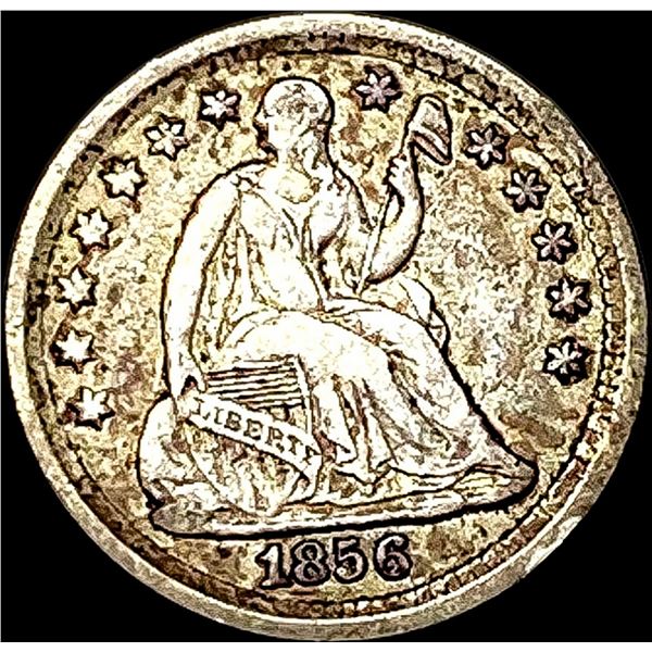 1856 Silver Half Dime NEARLY UNCIRCULATED