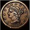1853 Braided Hair Large Cent NEARLY UNCIRCULATED