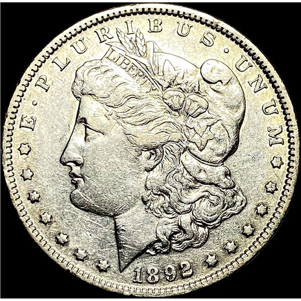 1892-S Silver Morgan Dollar NEARLY UNCIRCULATED