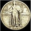 1924-D Silver Standing Liberty Quarter LIGHTLY CIRCULATED