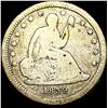 1839 Silver Seated Liberty Quarter NICELY CIRCULATED