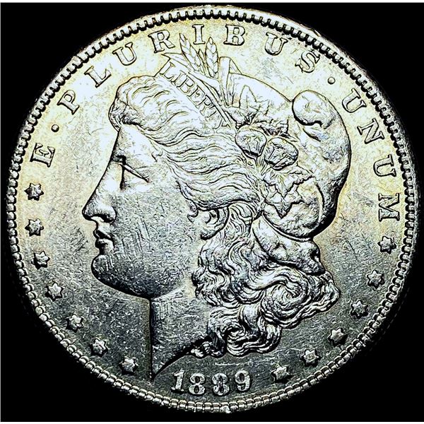 1889-S Silver Morgan Dollar CHOICE AU