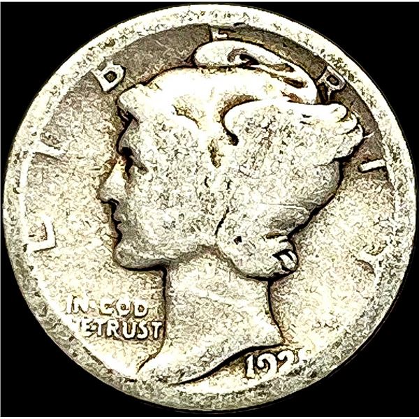 1927 Silver Mercury Dime NICELY CIRCULATED