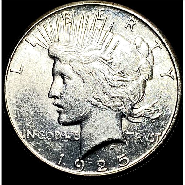 1925 Peace Silver Dollar CLOSELY UNCIRCULATED
